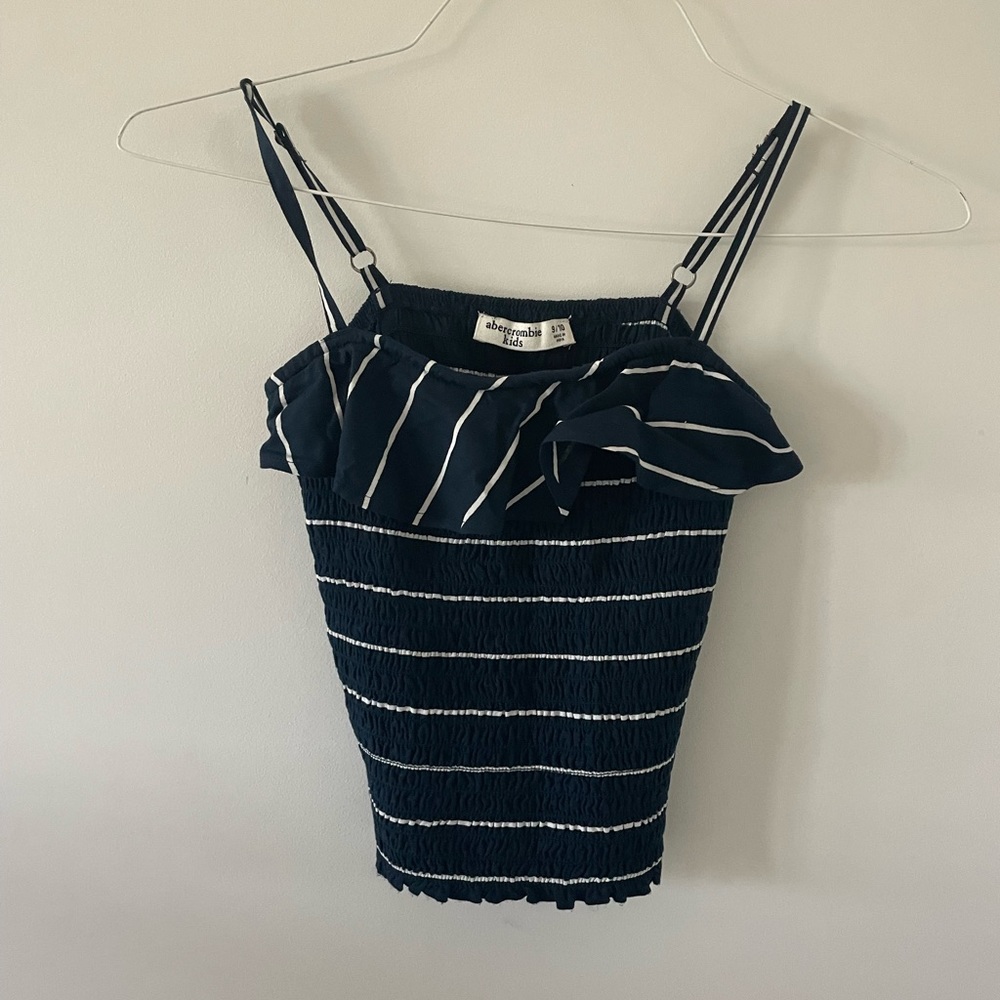 Abercrombie kids ruffle cami
